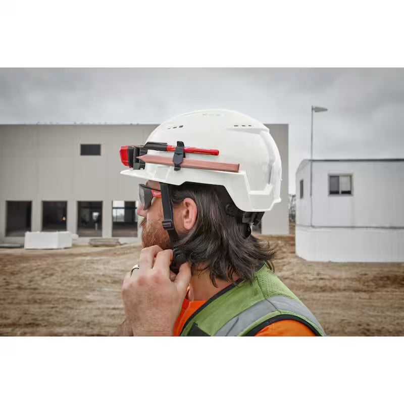 White Type 2 Class C Vented Safety Helmet 2-Pack R851