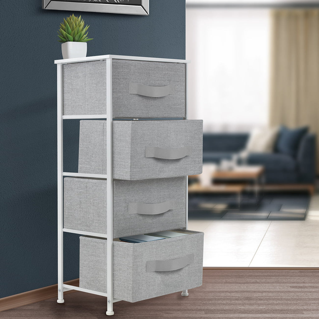 White 4 Drawer Dresser A85899