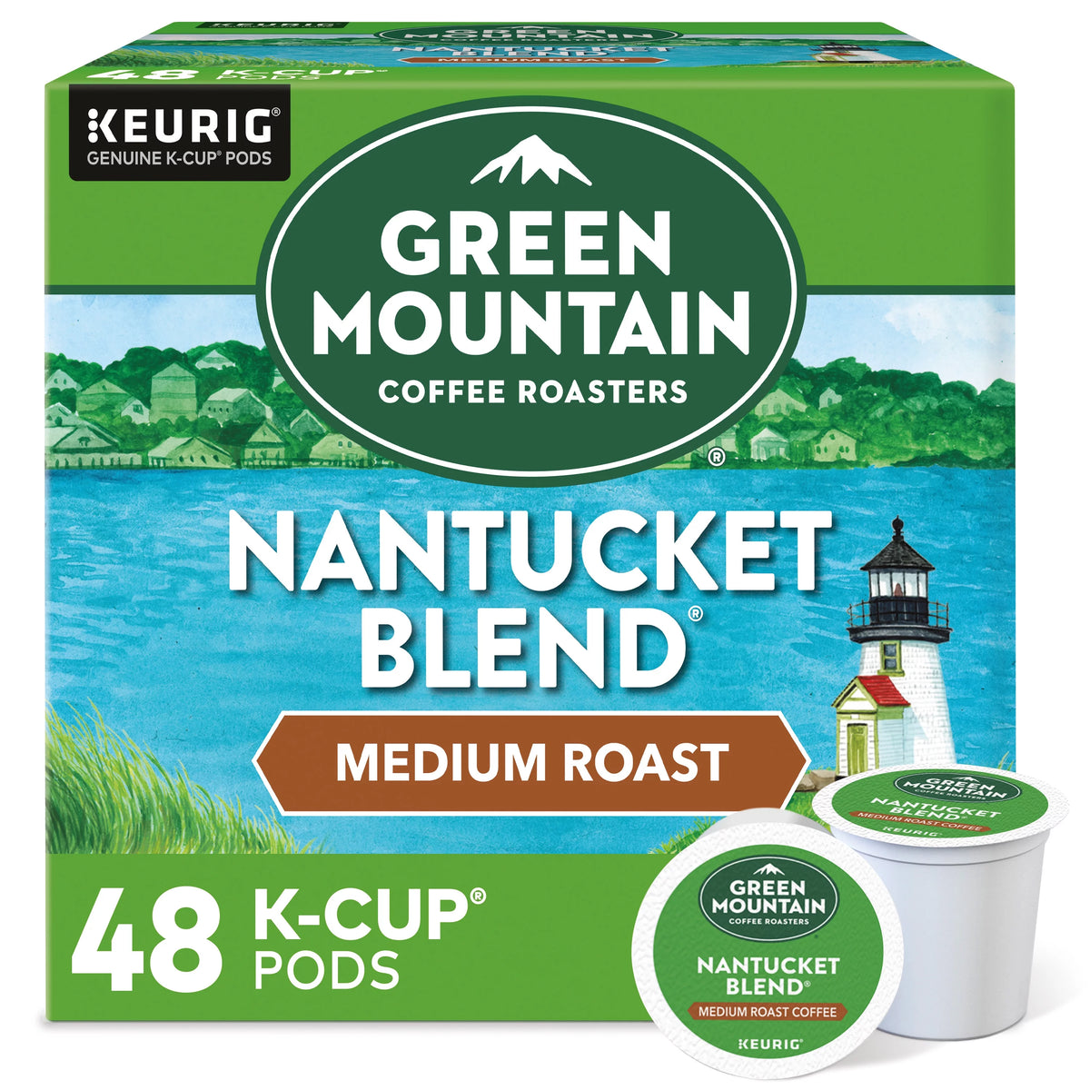 Medium Roast Coffee K-Cup Pods 48 Count D11471
