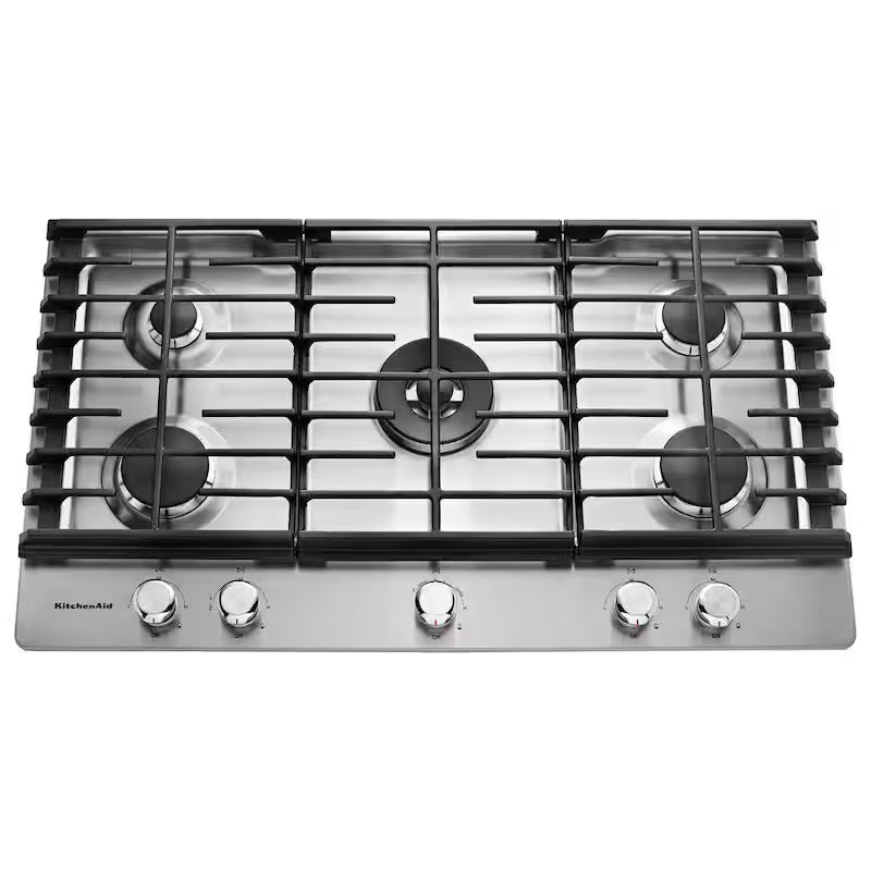 36 in. Stainless Steel Gas Cooktop with 5 Burners X577712