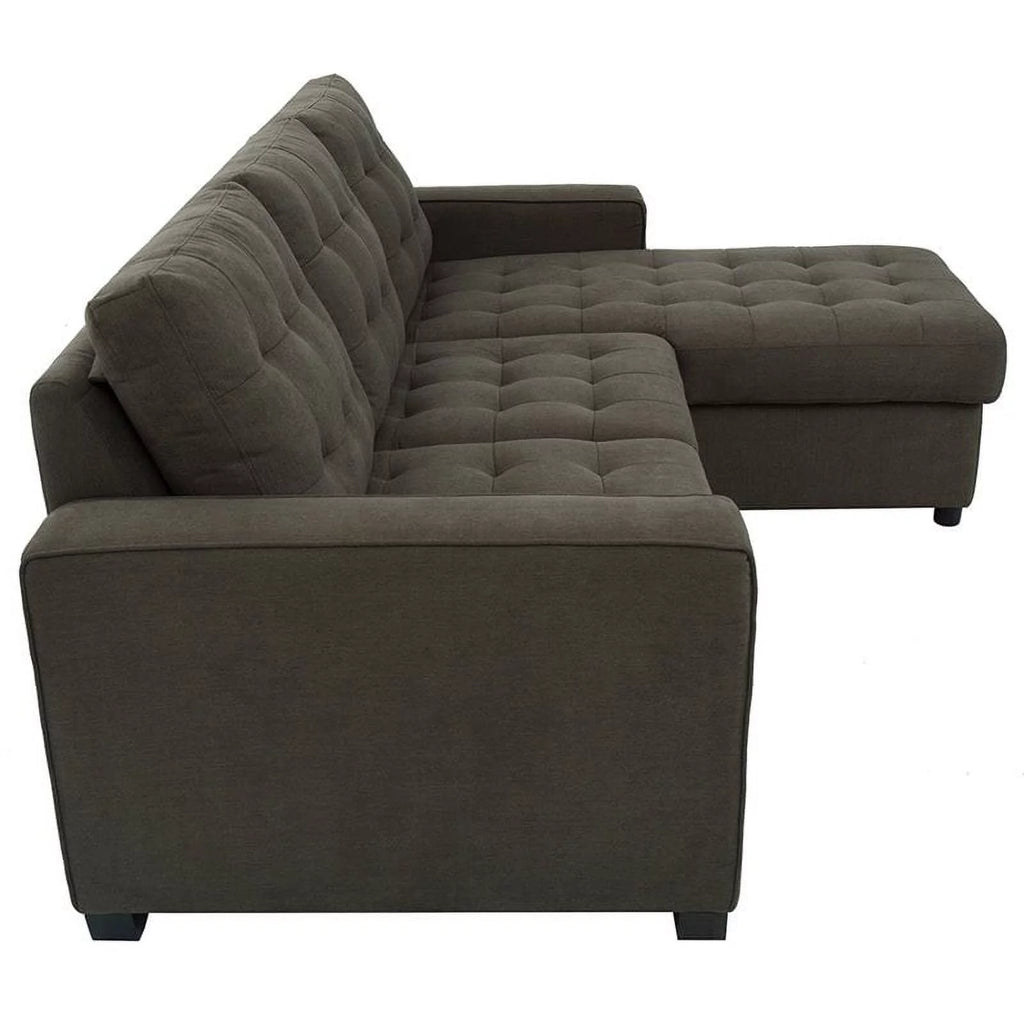 Espresso Sleeper Sectional A52353