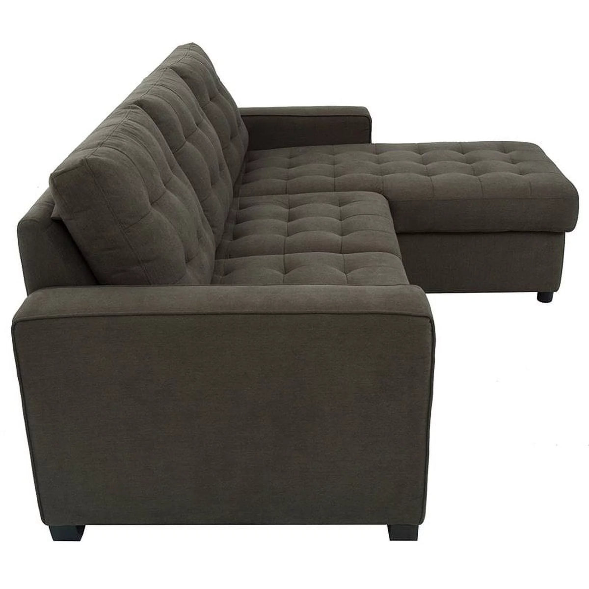 Espresso Sleeper Sectional A52353