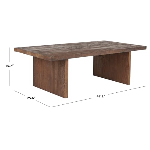 Grey Rattan Coffee Table Y6305