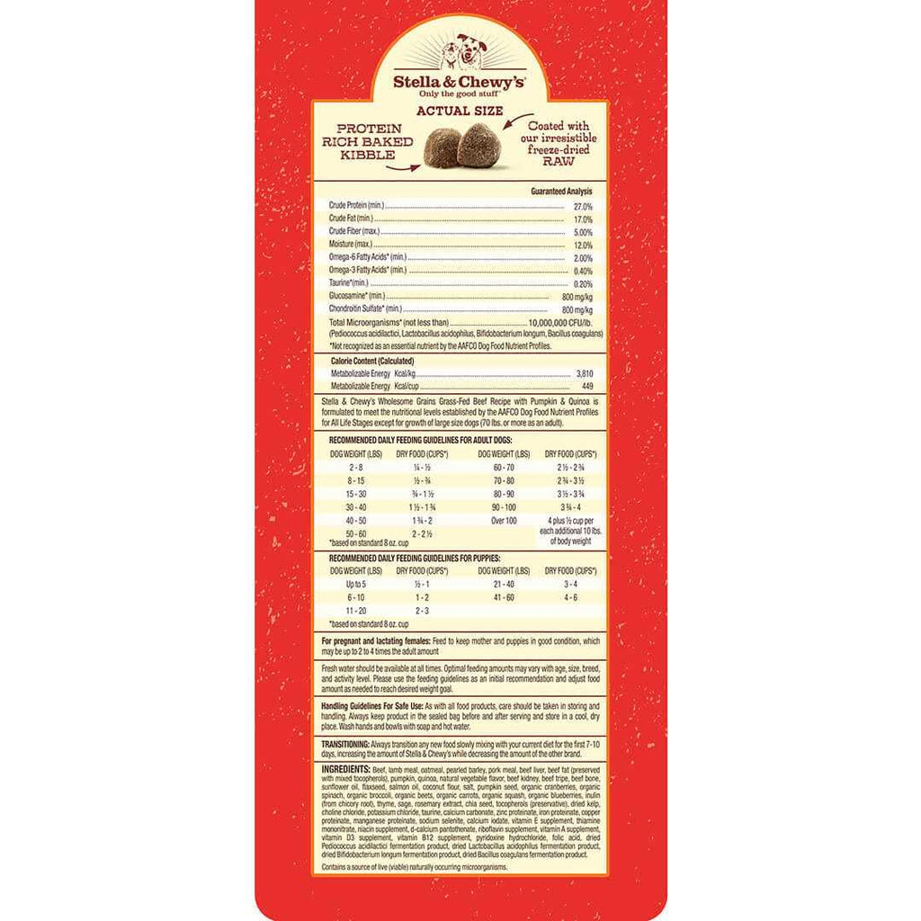 Raw Coated Kibble with Wholesome Grains Dog Y845485
