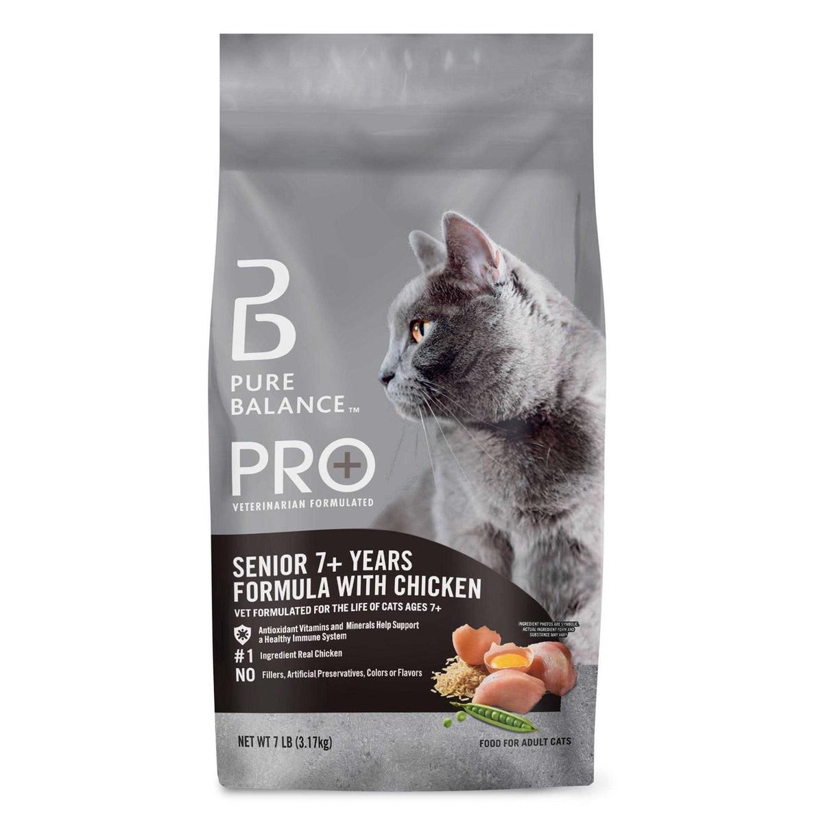 Senior Formula Chicken Dry Cat Food H754