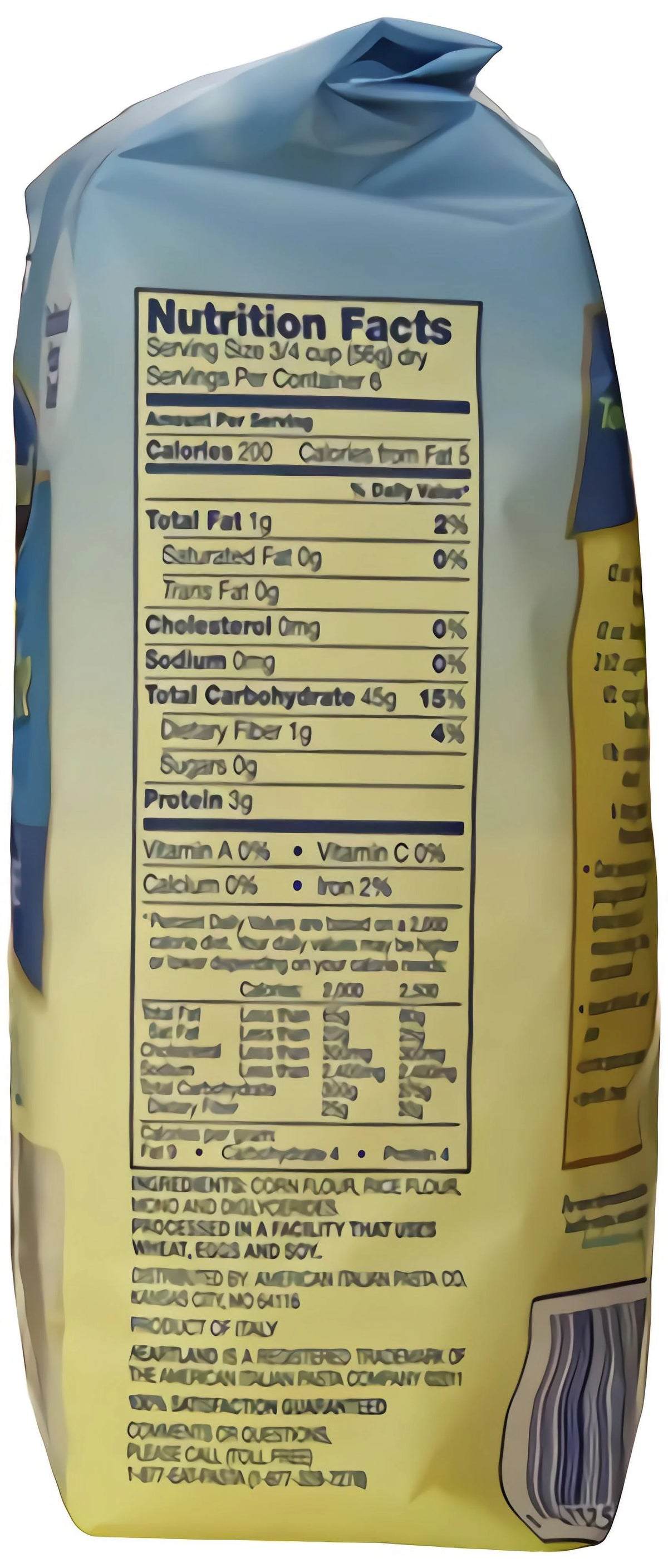 Gluten Free Fusilli 12 Ounce Pack of 6 U920
