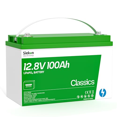12V 100Ah LiFePO4 Deep Cycle Battery Z76112