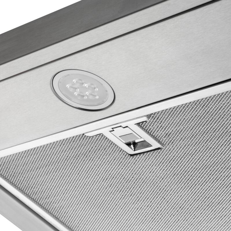 36 in. 320 CFM Convertible Under Cabinet Range Hood in Stainless Steel N565596