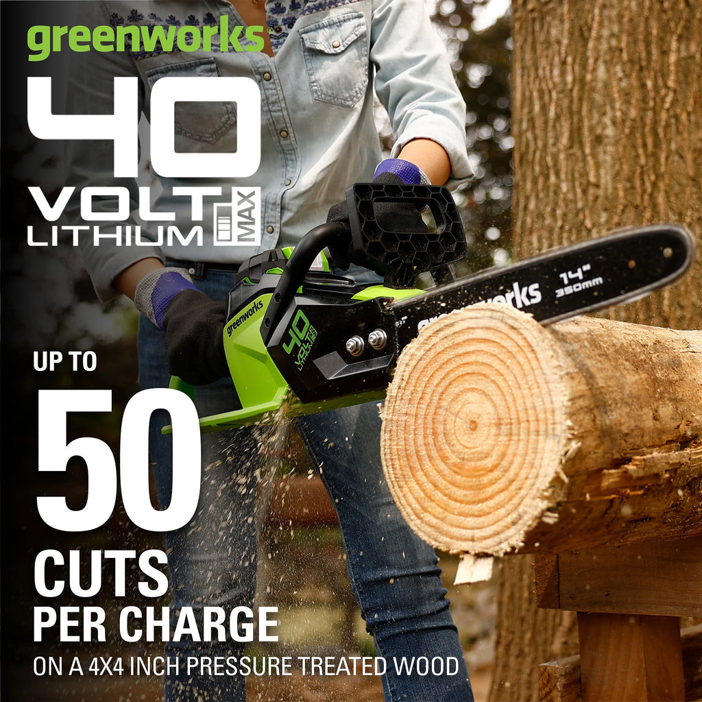 40V 14 Brushless Chainsaw with 2.5 Ah Battery & Charger A818881