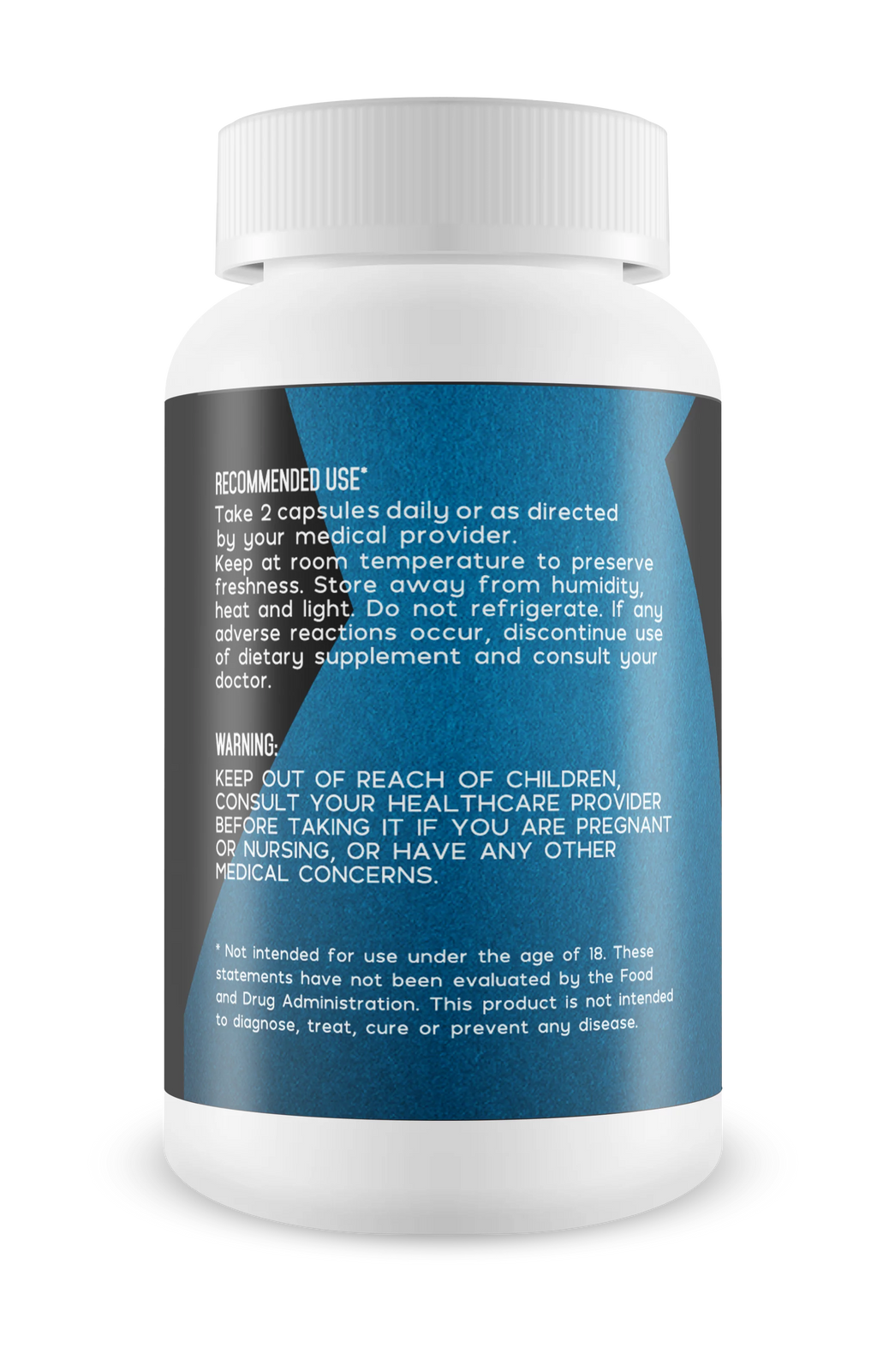 60 Count Nootropic Pill W3619