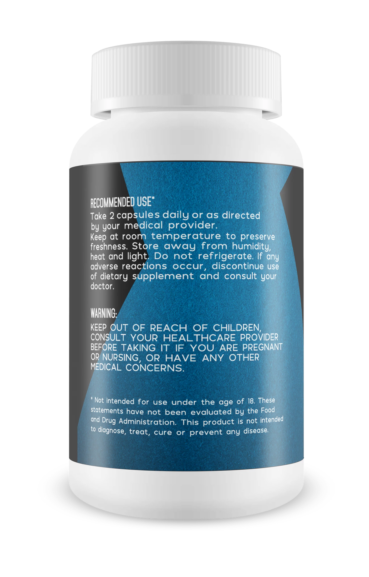 60 Count Nootropic Pill W3619
