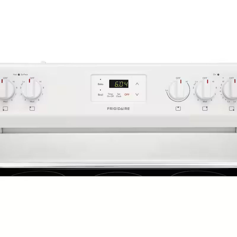 Electric Range with Manual Clean in White I1808