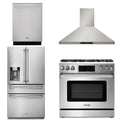 36 Propane Gas Range, Range Hood, Refrigerator, Dishwasher H9866