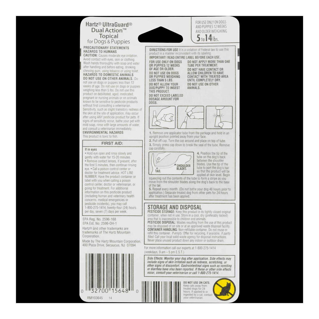 Flea & Tick Topical Dogs G7436