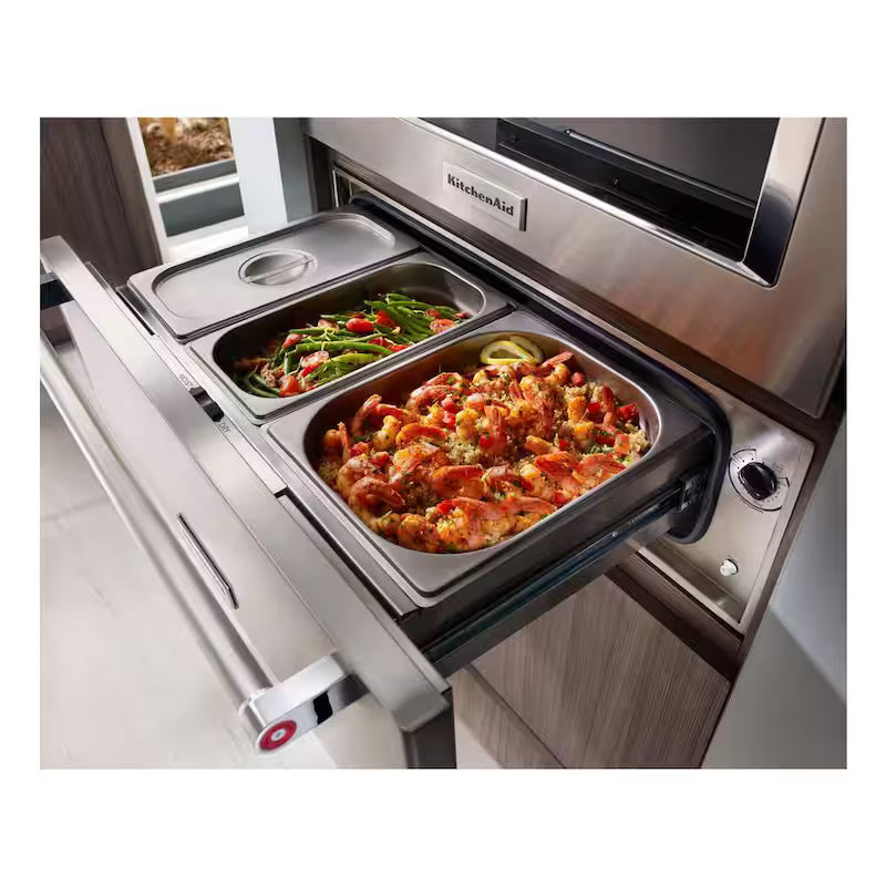 Slow Cook Warming Drawer in Stainless Steel J444924