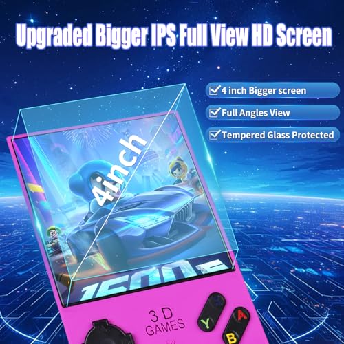 Retro Handheld Game Console 256G 4.0 Inch IPS Screen 4000mAh C218848