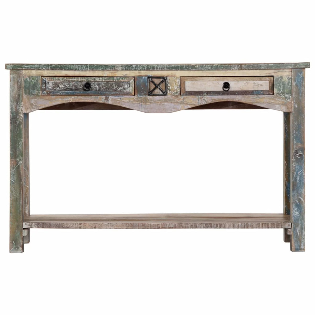 Solid Reclaimed Wood Console Table B467