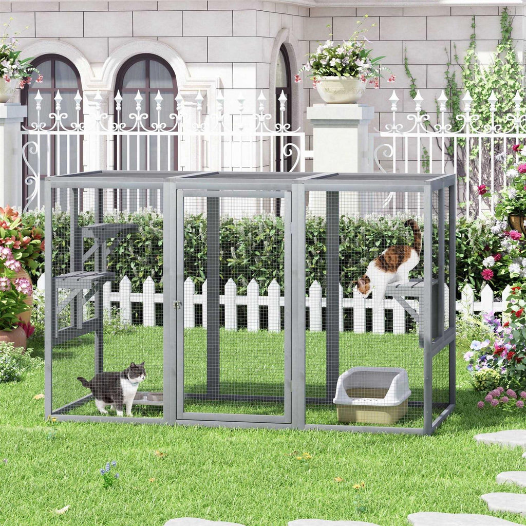 Outdoor Cat House Enclosure Catio A767202