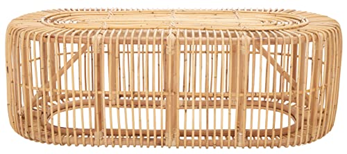 Rattan Oval Coffee Table A4381