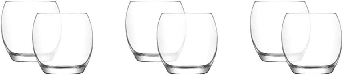 13.75 Ounce Whiskey Glasses Set Of 6 J2774