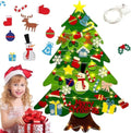 Oversized Felt Christmas Tree with Lights Y868