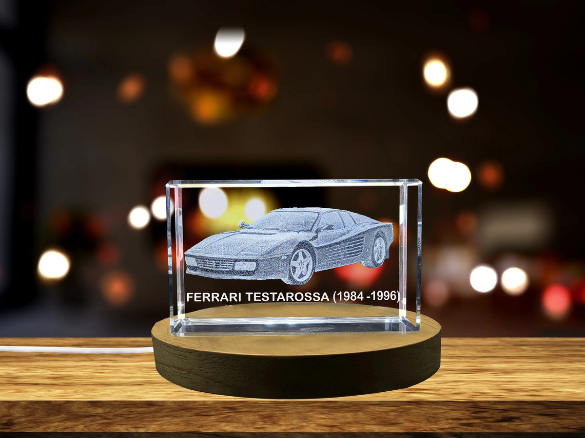 3D Engraved Crystal Tribute Y678244