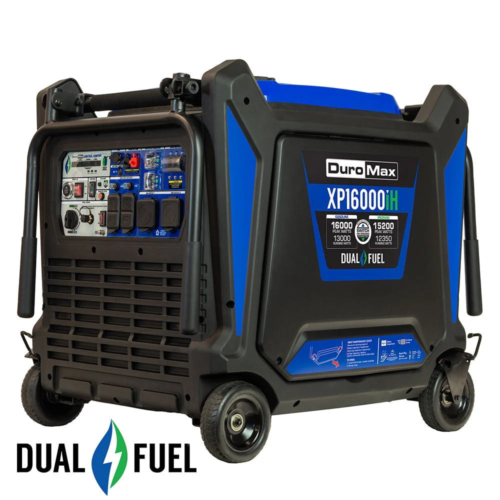 16,000 Watt Dual Fuel Portable Inverter Generator with CO Alert H6992