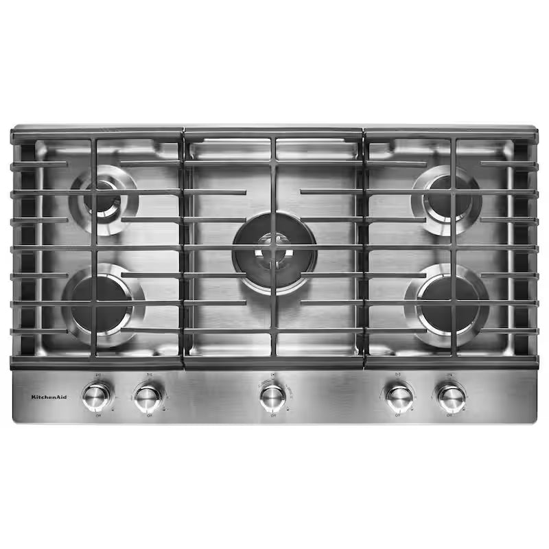 36 in. Stainless Steel Gas Cooktop with 5 Burners X577712