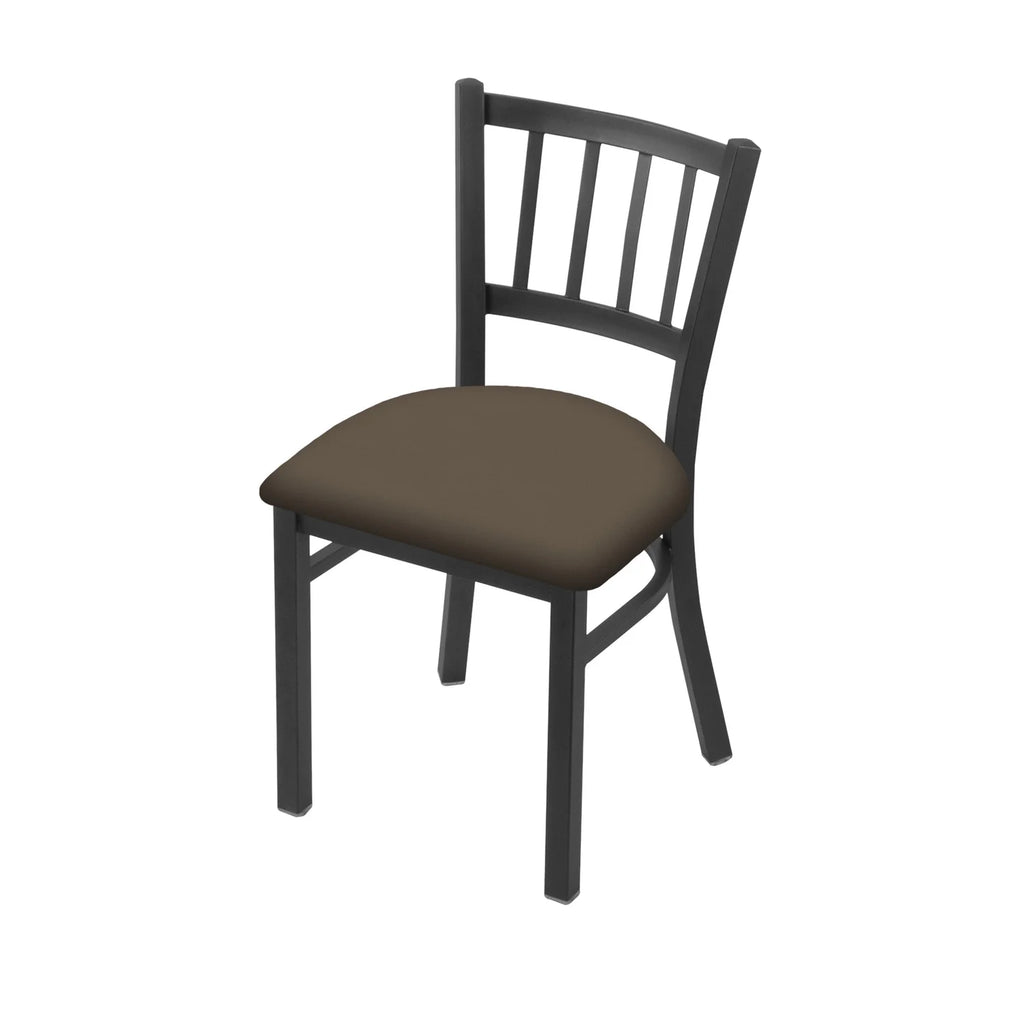 18 in. Chair with Pewter Finish & Canter Earth Seat R88683