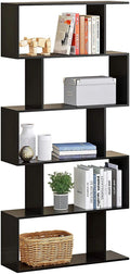 5-Tier Black Bookcase Shelving Unit X753