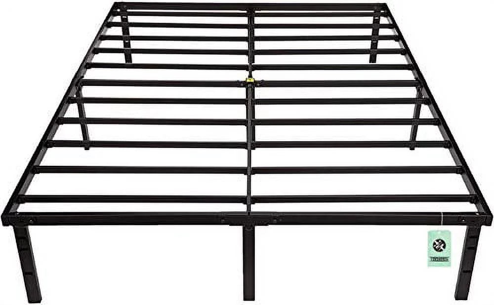 King Heavy Duty Non-Slip Bed Frame with Steel Slats V214320
