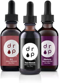 Organic Trace Mineral Drops, Elderberry Drops and Vitamin B12 Drops Bundle L6598