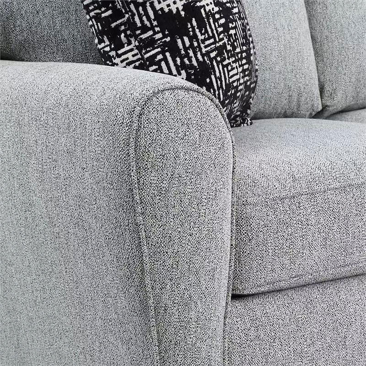 Cream Woven Poly Sofa S84239