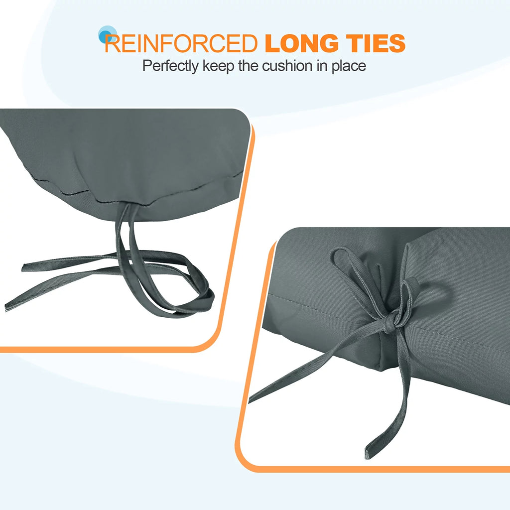 Tufted Outdoor Indoor Chair Cushion Set of 2 T342