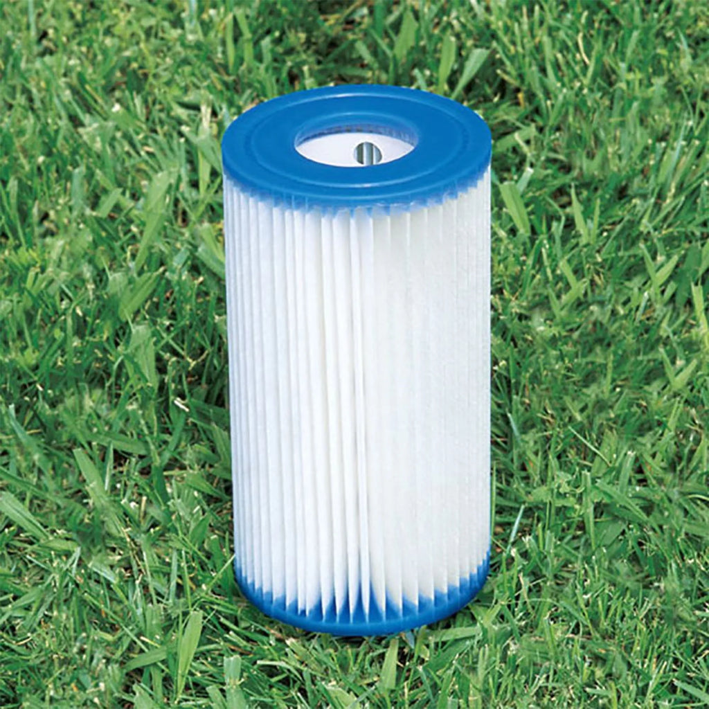 12' x 2.5' Round Pool with Filter Pump and Cleaning Kit L75968