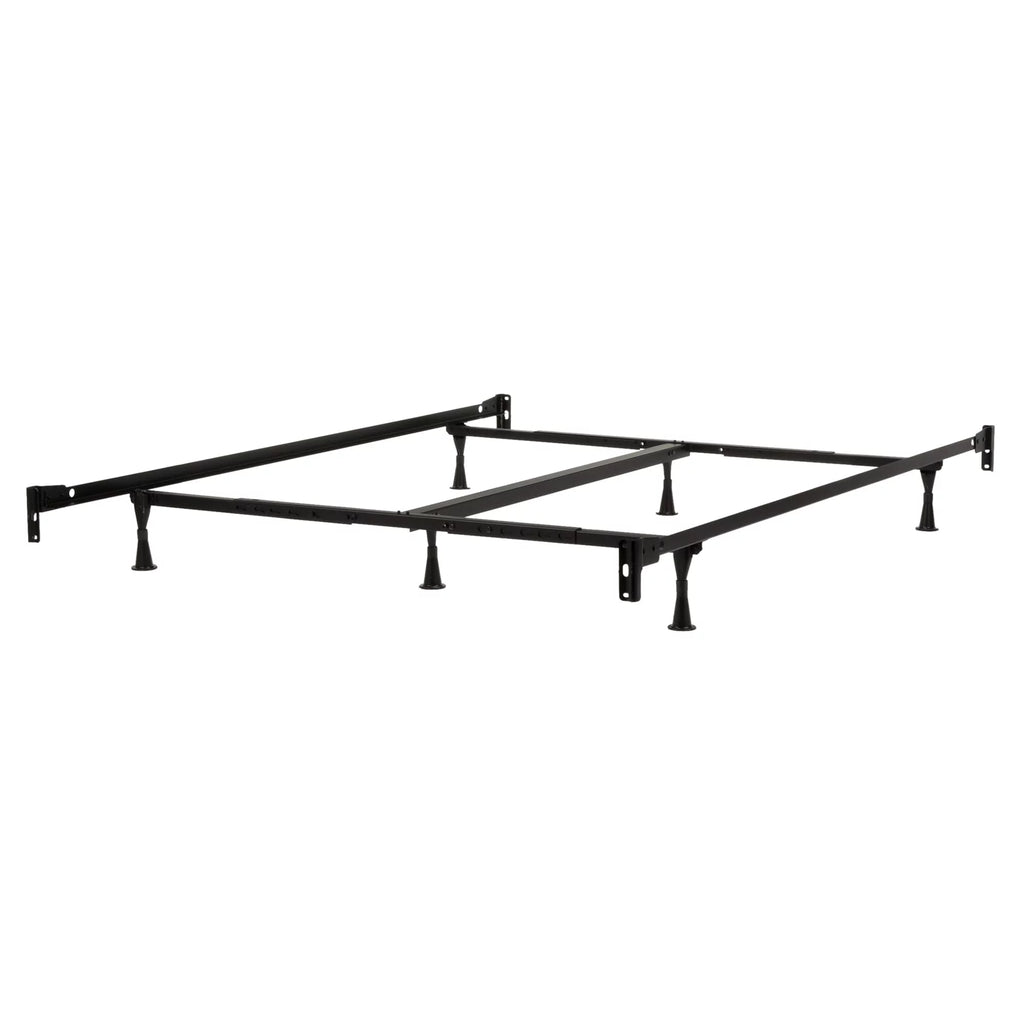 Queen Eurotop Plush Mattress with Bed Frame V76869