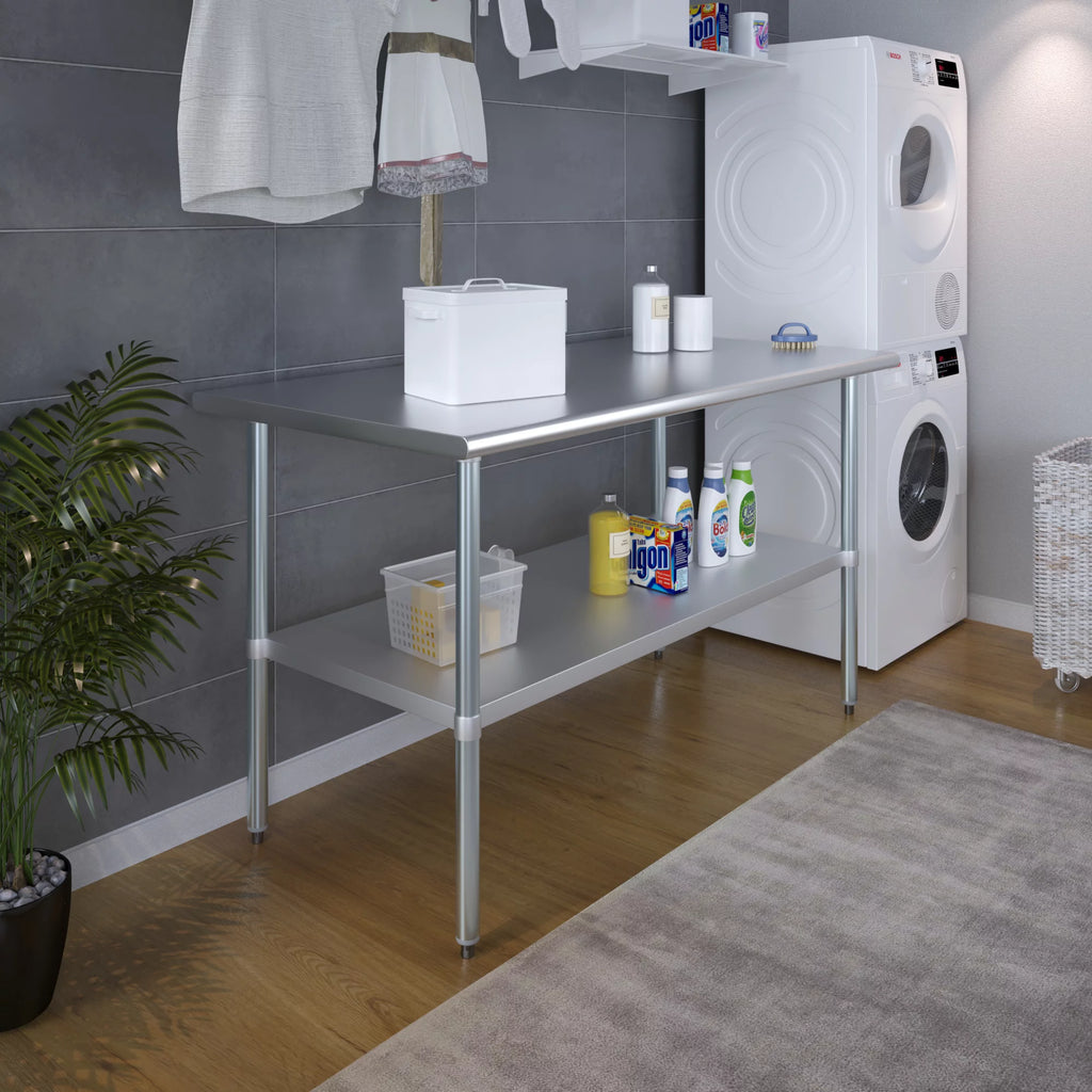 Stainless Steel Work Table with Undershelf N540184
