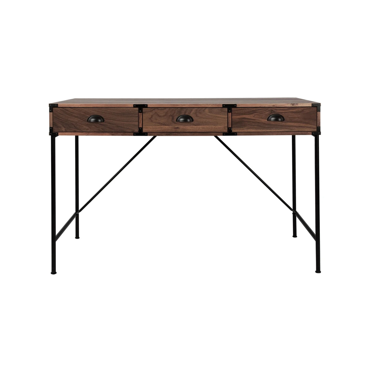 47 in. Wide 3 Drawer Writing Desk J301
