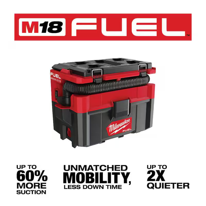 18-Volt Cordless 2.5 Gal. Wet/Dry Vacuum with 6.0 Ah Batteries K606