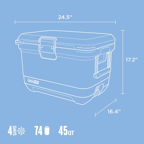 45qt Ultra-Light Hard Cooler V164045