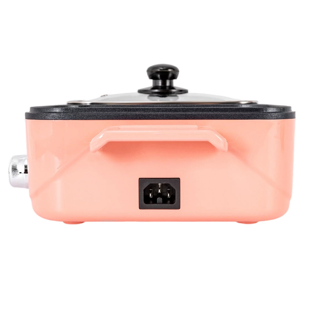 2 in 1 Electric Hot Pot 1500W Non-Stick Korean BBQ Grill L899