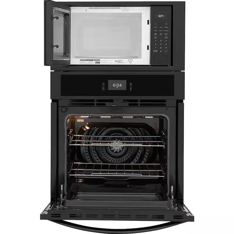 Electric Built-In Wall Oven and Microwave Combination in Black M11198