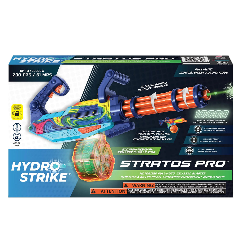 Battery Gel Bead Blaster with Glow-in-the-Dark Rotating Barrel Q776