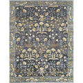 Blue Wool Rug 9x12 W878