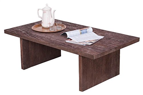 Grey Rattan Coffee Table Y6305