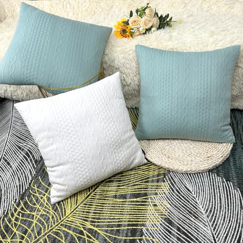 Pack of 2 Super Soft Patterned Red Cushion Covers 18 x 18 inch L172505