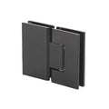 All Black 180 Degree Glass-to-Glass Standard Hinge H7885
