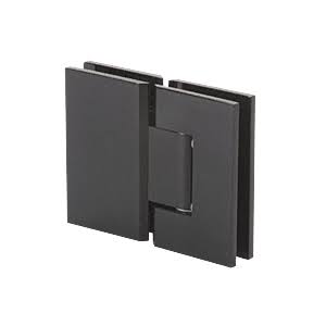 All Black 180 Degree Glass-to-Glass Standard Hinge H7885
