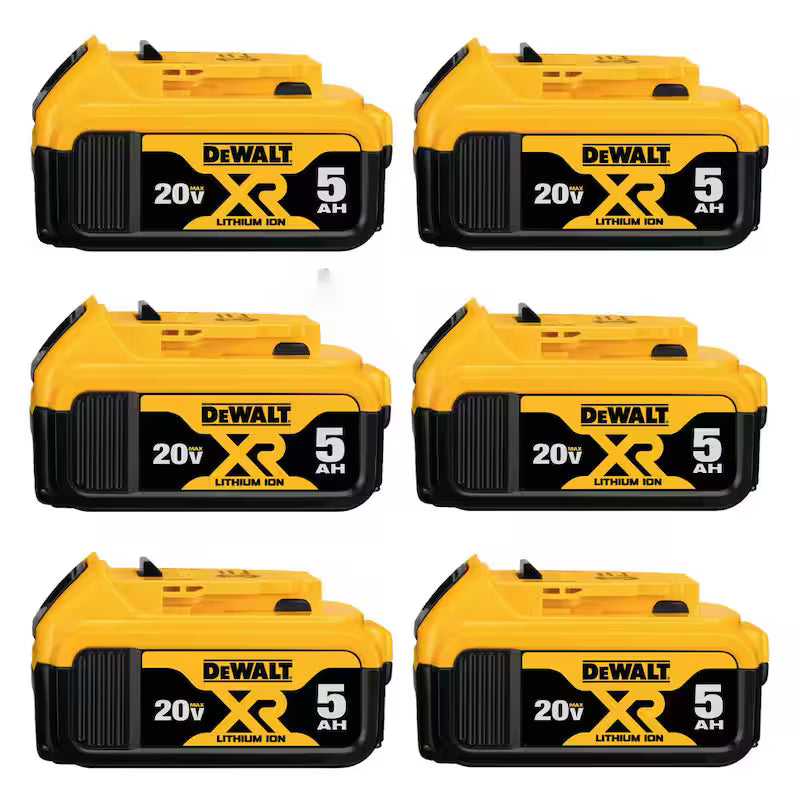 20V MAX XR Lithium-Ion 5.0Ah Battery 6 Pack Z944