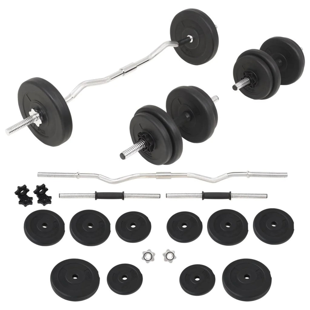 Barbell and Dumbbell Set 66.1 lb H263
